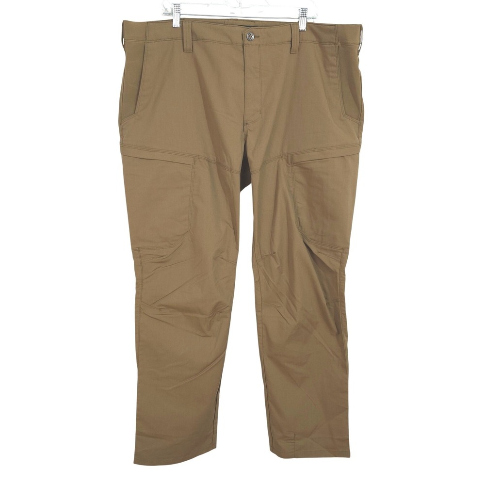 5.11 Tactical Apex Pants Mens 42x32.5 Kangaroo‎ Brown Cargo Work Trousers 74520